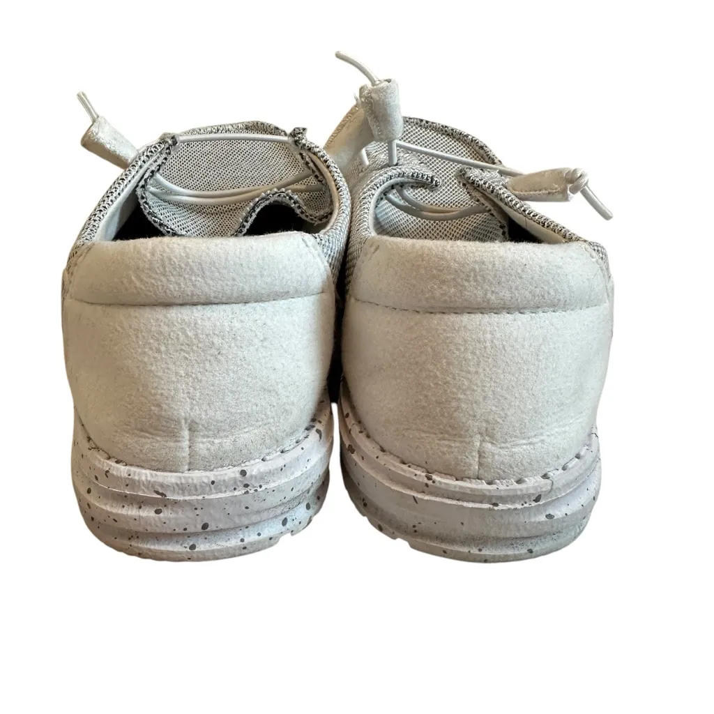 Hey Dude Wendy‎ Sox Stone White Shoes Women’s Size 8 Lightweight Casual Loafers - Image 6