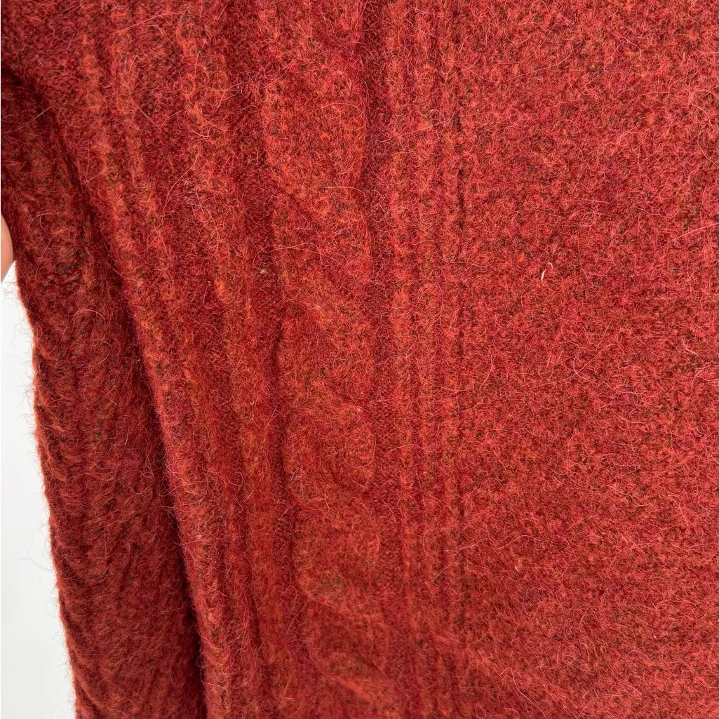 Madewell, Alpaca Wool Red Sweater - 2X - Image 5