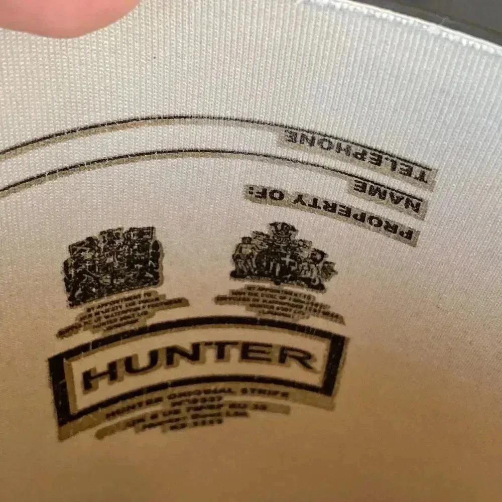 Hunter original stripe tall boots sz 8 - Image 7