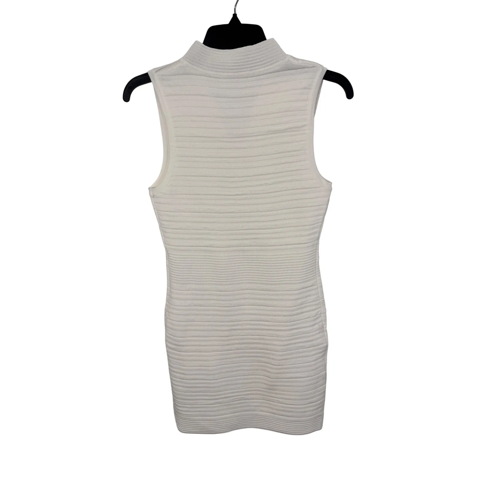Sleeveless Mini Dress White Bandage‎ Bodycon Cocktail Party Women's NWOT - Image 5