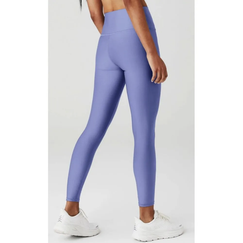 Alo 7/8 High-Waist Airlift Leggings Infinity Blue Hi-Rise Waisted Tights Skinny - Image 2