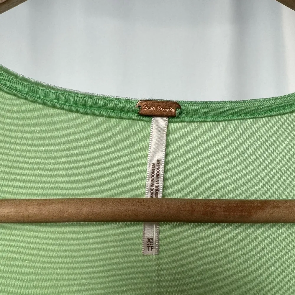 NWT Free People X REVOLVE Hold Me Velvet Top in‎ Sage Brush Size Extra Small - Image 6