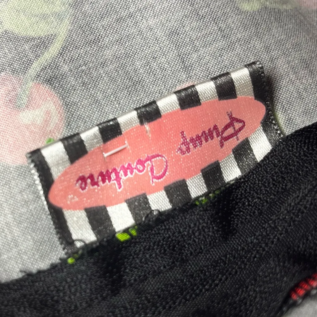 Pinup couture rockabilly cherry print dress size XS - Image 5