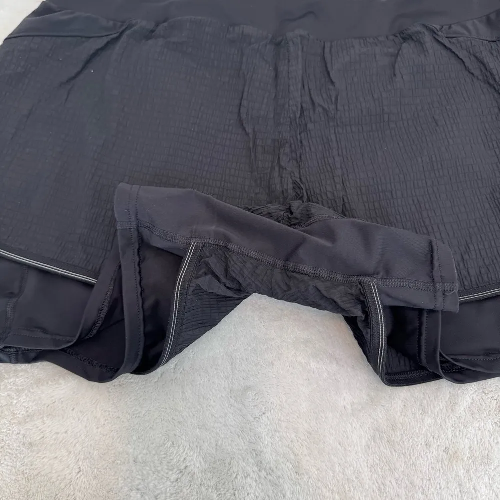 Gymshark Speed 2 in 1 Shorts Training Running Black Women’s  XXL - Image 5