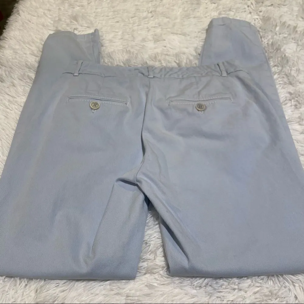 Weekend MaxMara Audrey Chino Pants in Blue Size 8 - Image 8