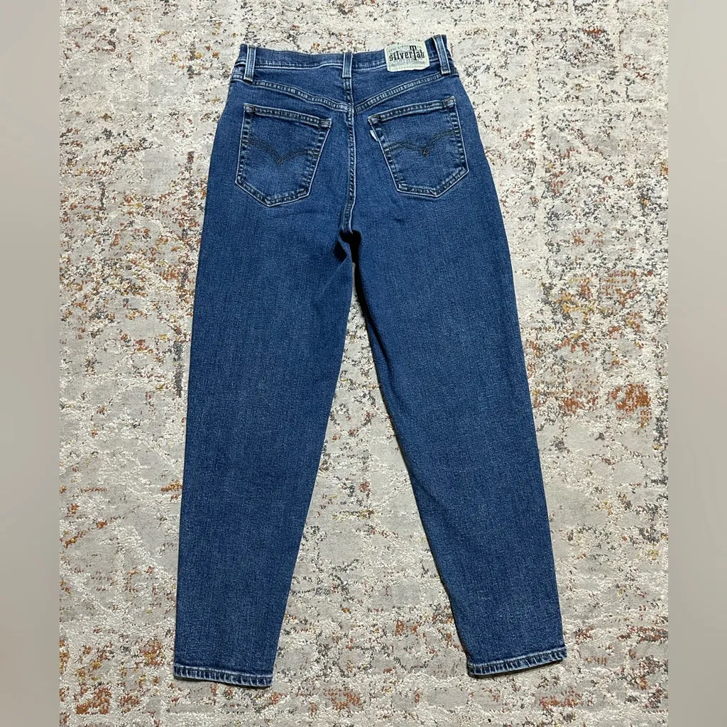 LEVI’S Silvertab Mom jeans size 27 high rise - Image 8