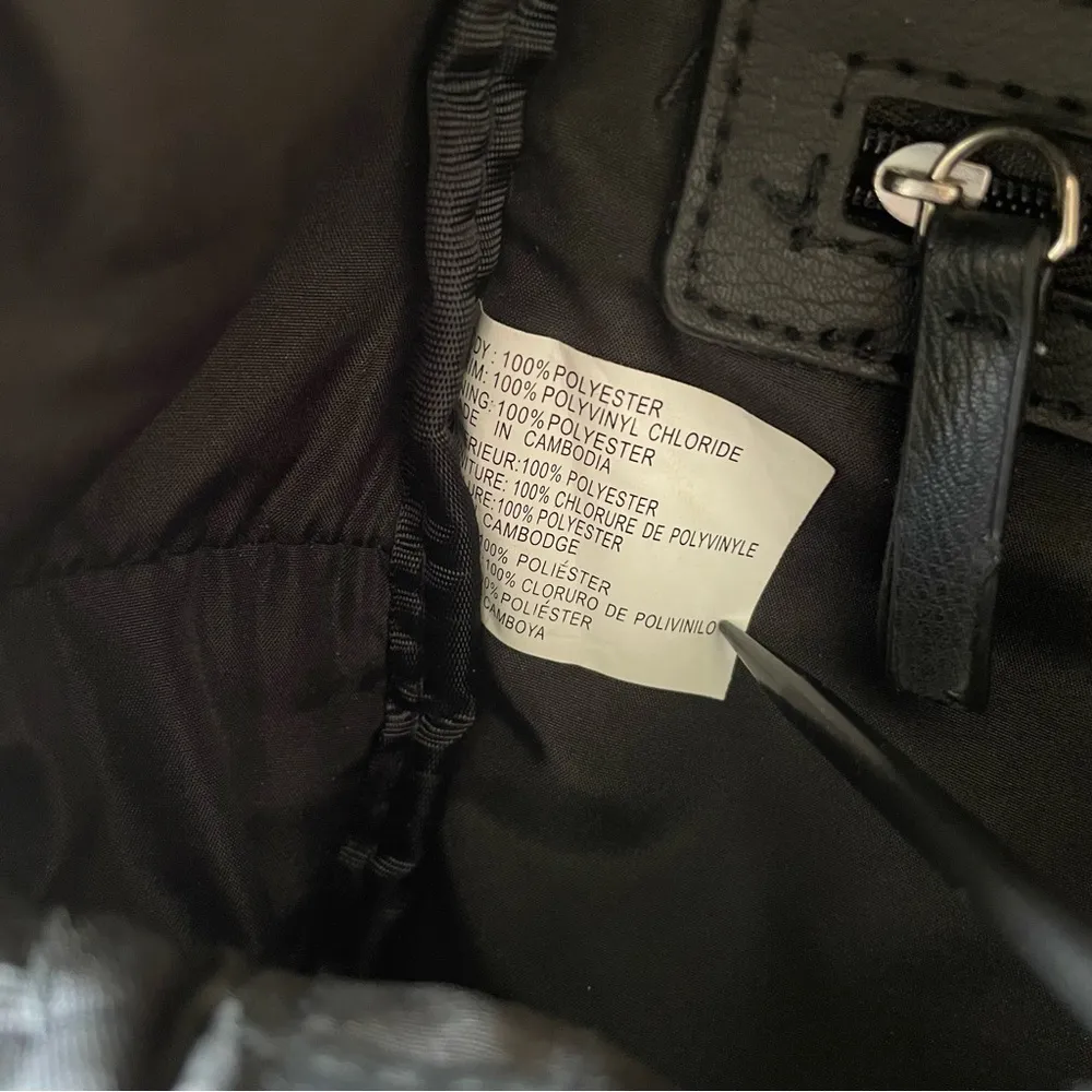 Steve Madden Black Small Backpack - Image 8