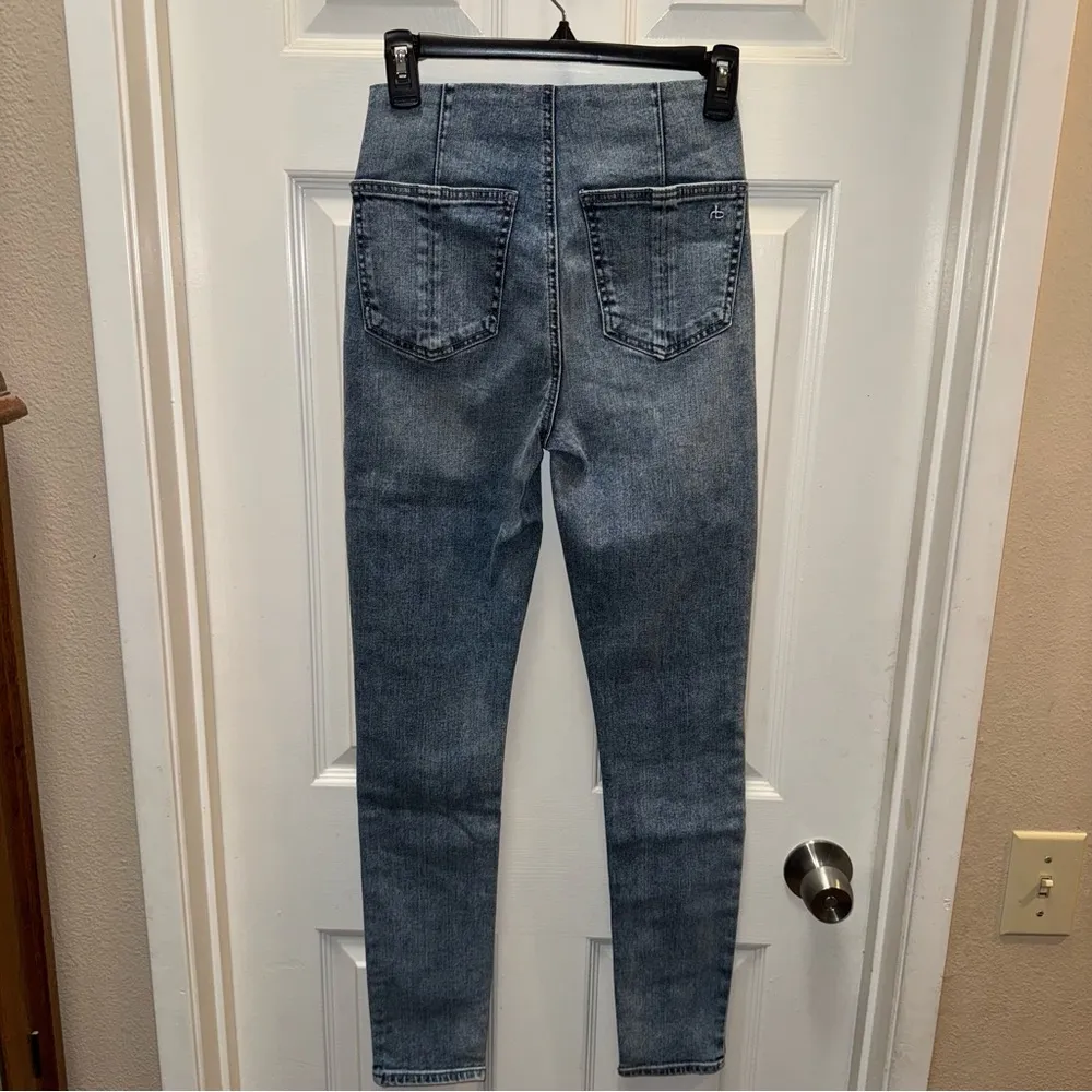 Rag & Bone Nina High - Rise Pull On Jeans - Image 3