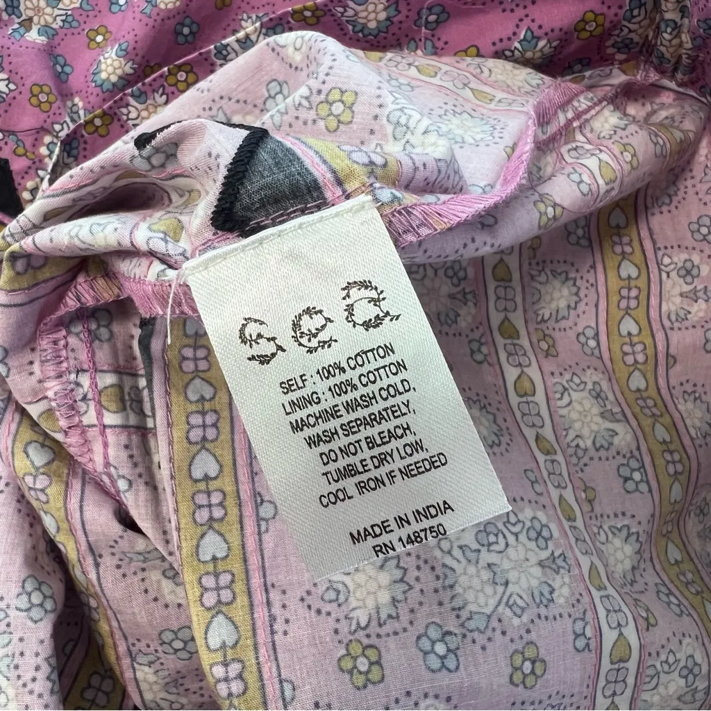 NEW Sea New York Sz XS Perry Border One Shoulder Dress Floral Lilac Purple - Image 8