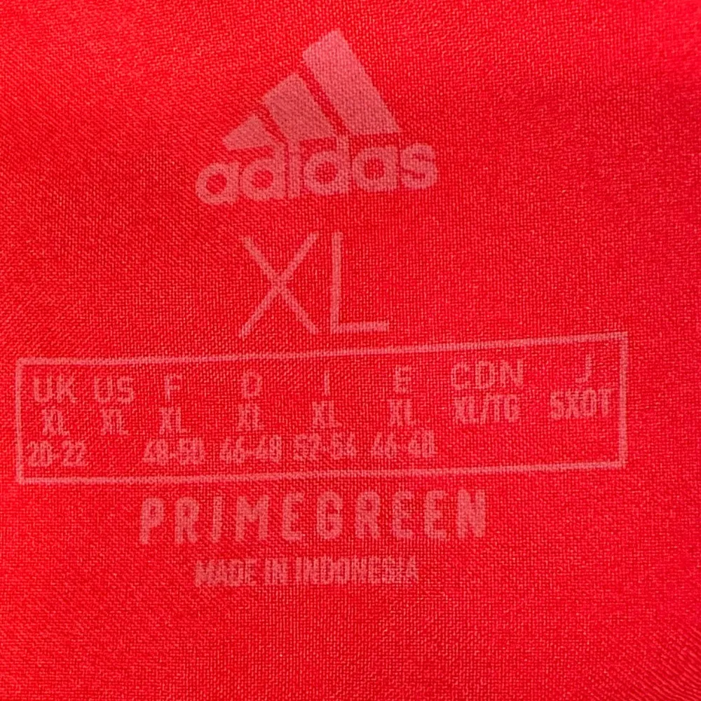 EUC Adidas red Areoready and blue stripe shorts - Image 5