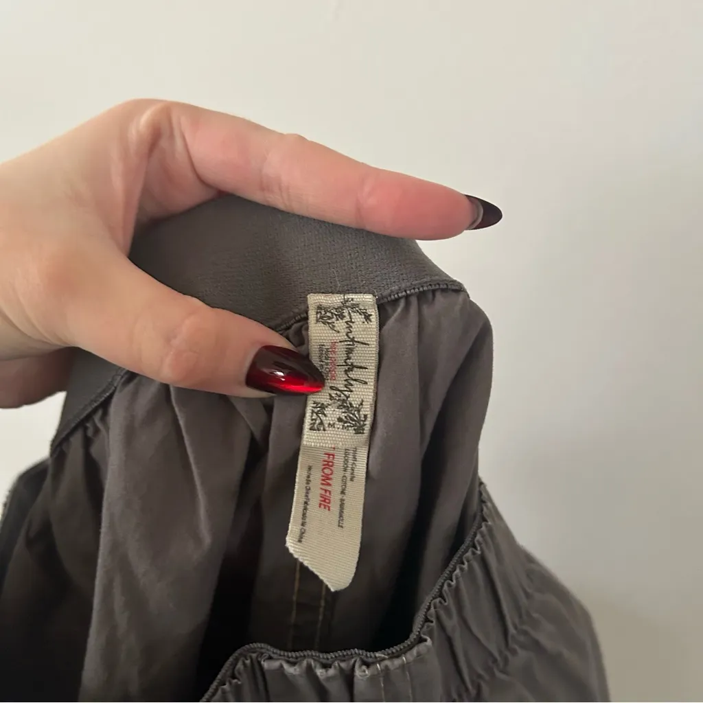 Free People Sunday Morning Lounge Boxer Shorts Size M - Image 4