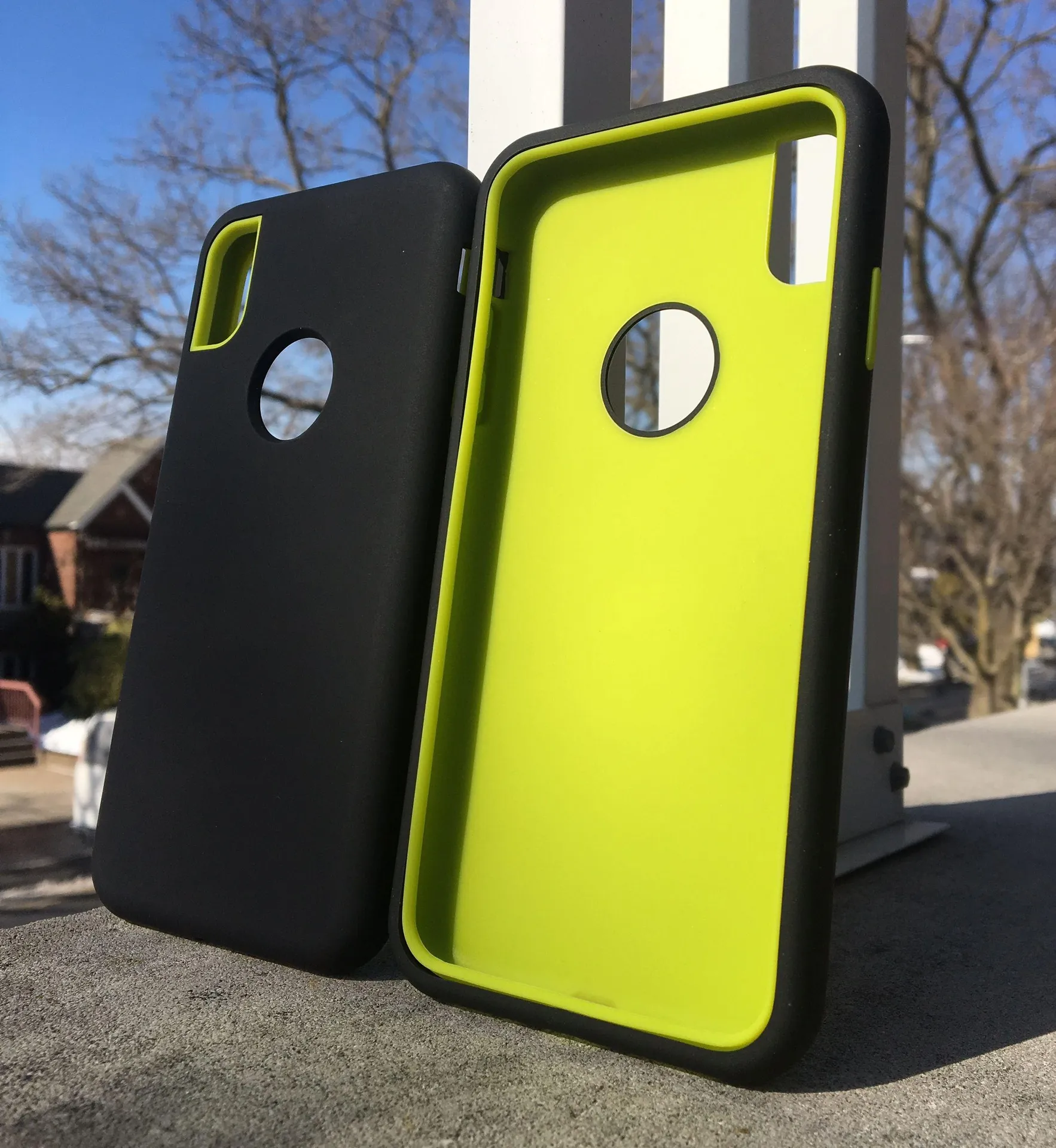 iPhone Xs max Dual Layer Anti - Image 4