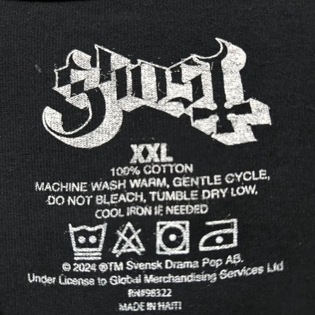 Ghost Cardinal Copia Dark Arts Mystic Goth Metal T-Shirt XXL - Image 4