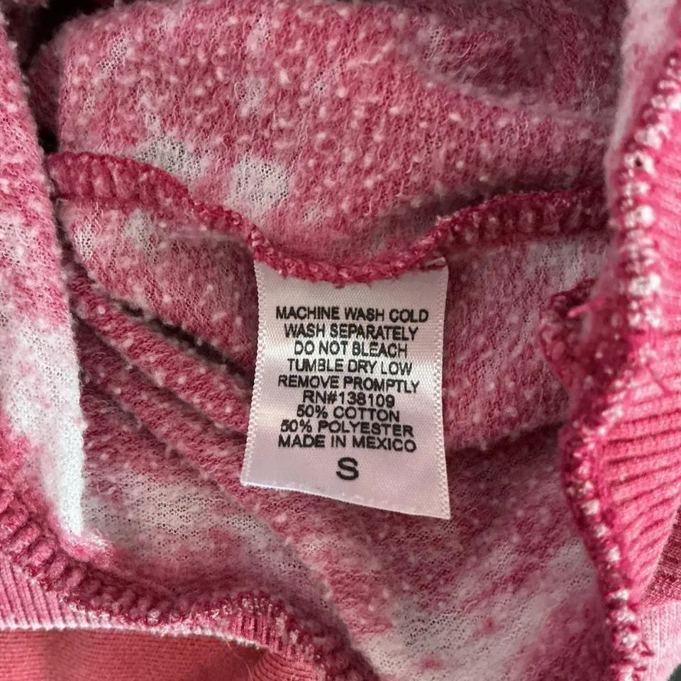 Redfish Lake Lodge Idaho Graphic Sweatshirt‎ Pullover EMI Pink Small S - Image 5