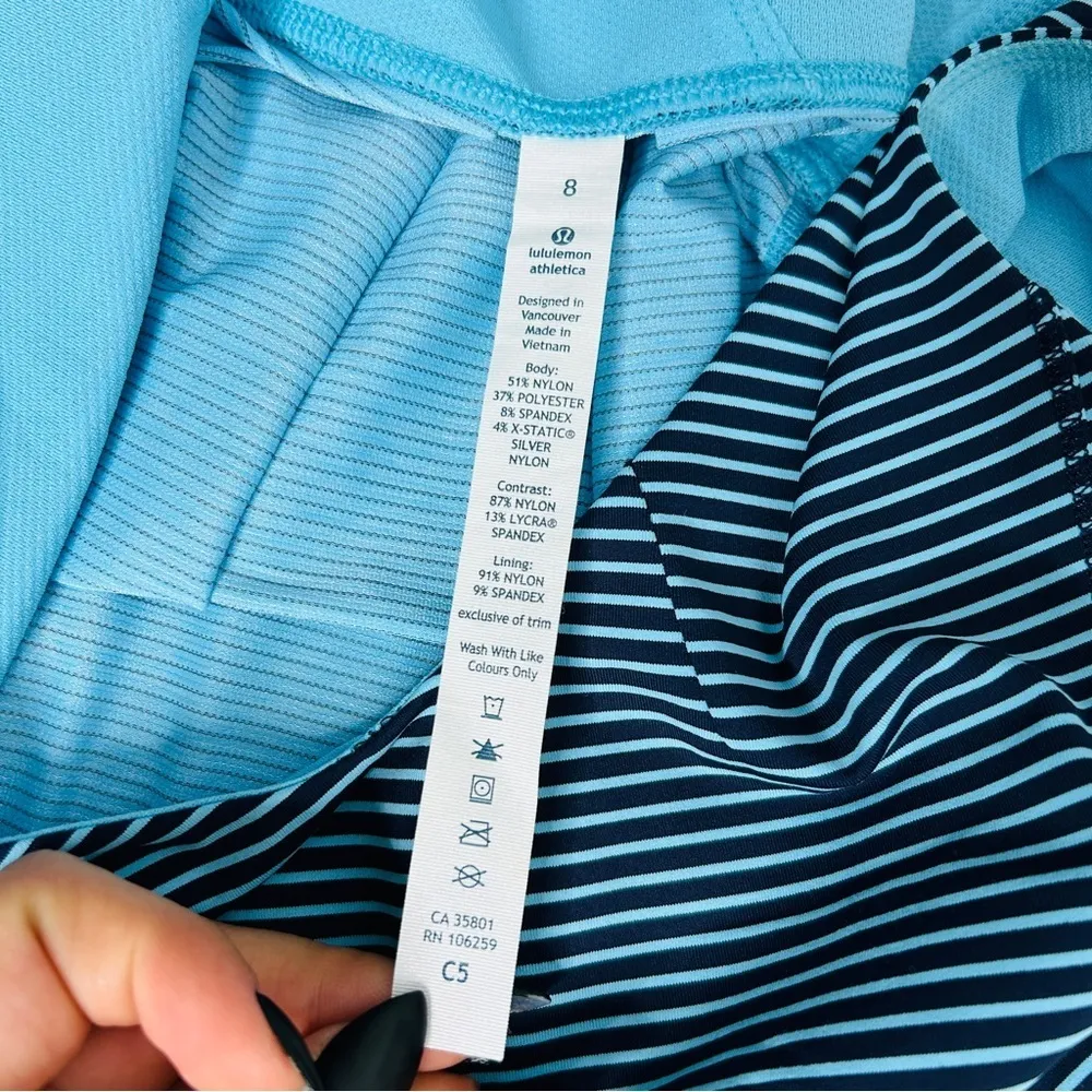 LULULEMON ATHLETICA Hustle & Bustle Tank Top Size 8 Workout Fitness Activewear - Image 6