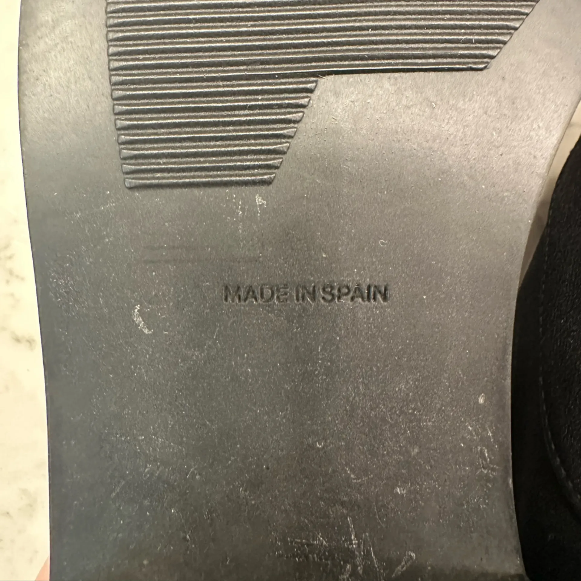 Stuart Weitzman Gore-Tex Black Oxford Loafer Lace Up Shoes Womens Sz 8 AAA N Y2K - Image 11