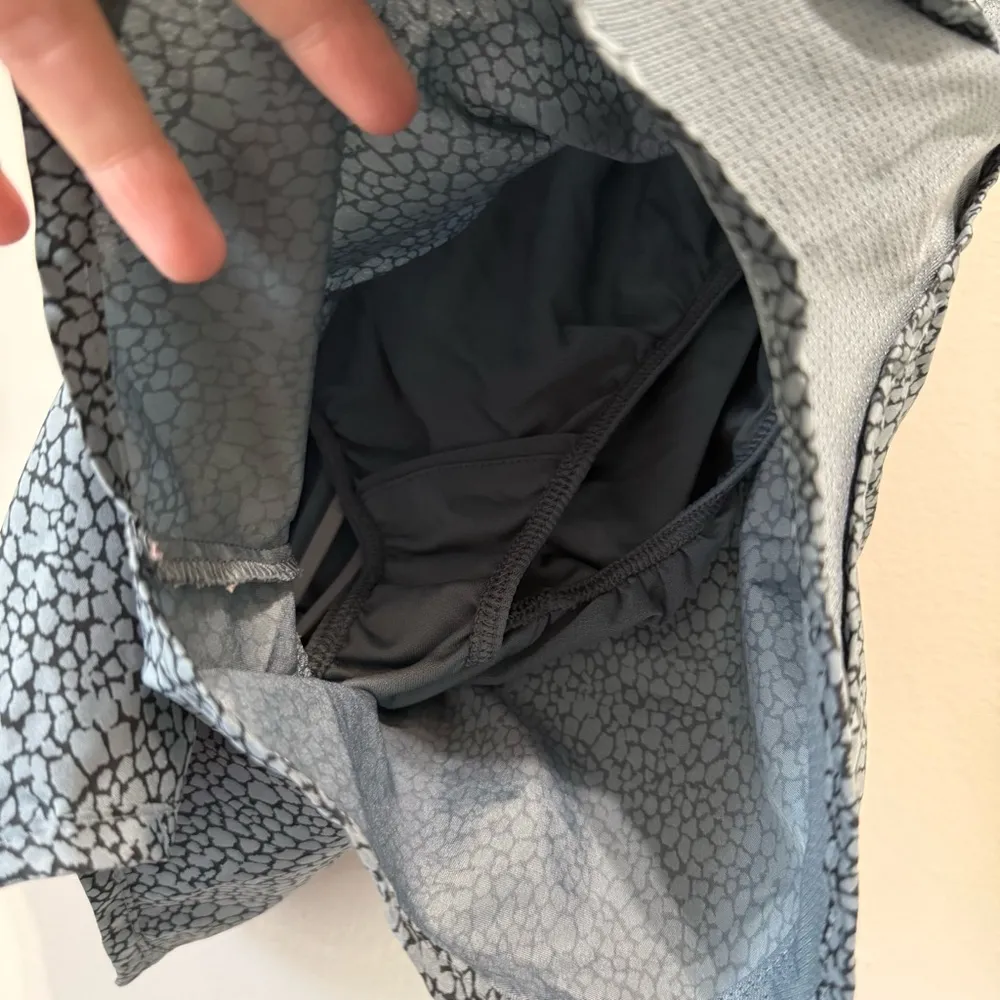 Nike Blue Pattern Athletic Running Shorts Size XS - Image 3