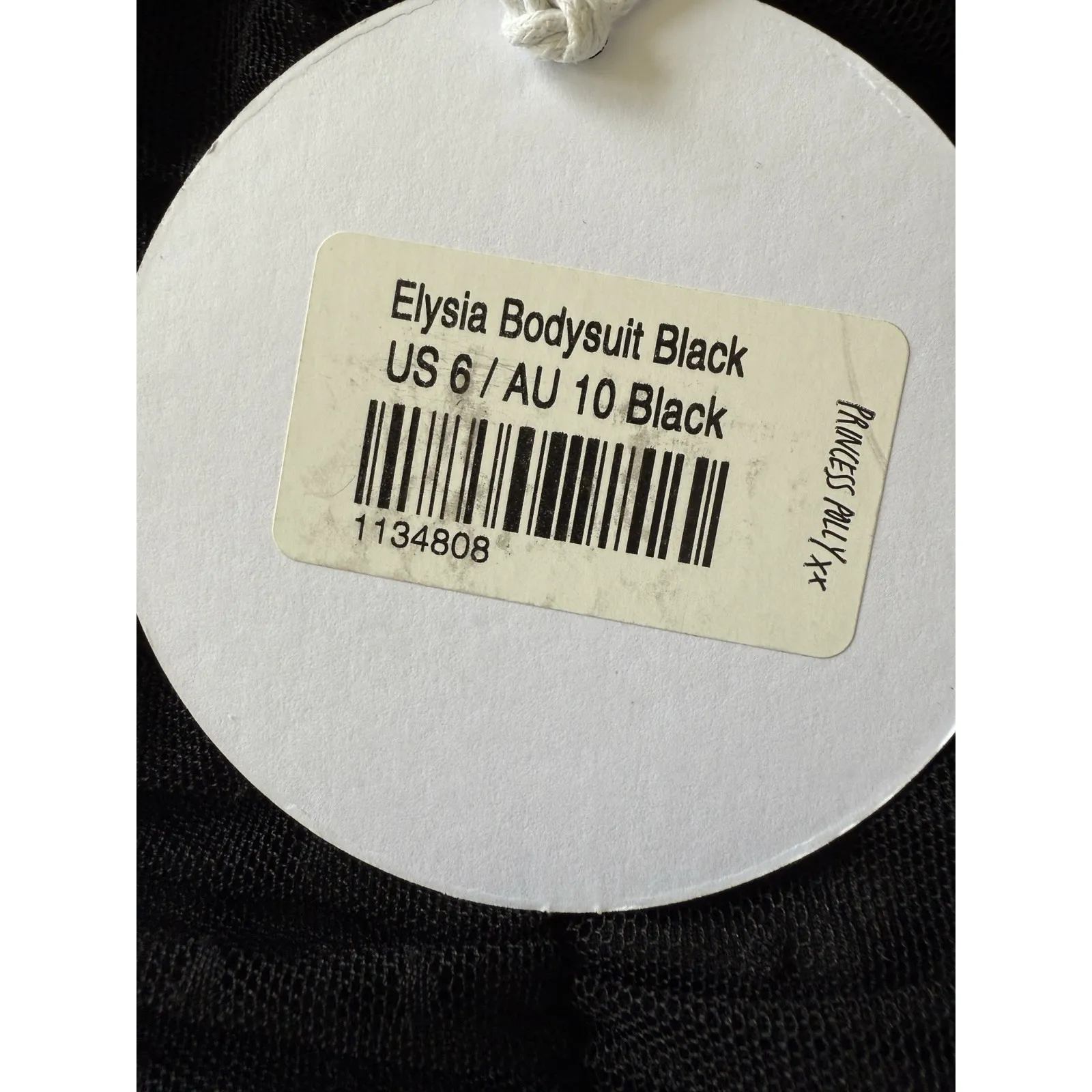 Oh Polly Black Elysia Bodysuit Bandeau Bodysuit Women's Size 6 NEW - Image 8