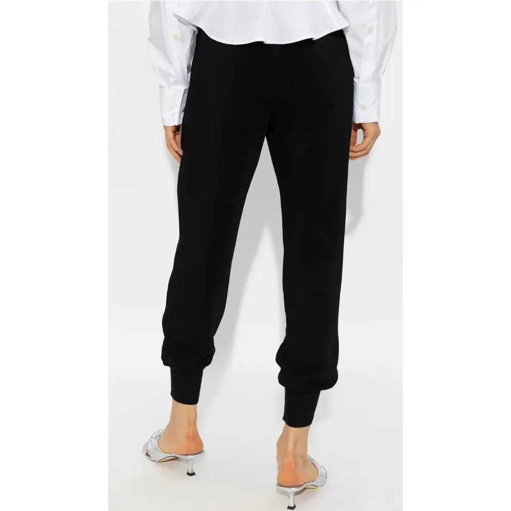 Stella McCartney Pleated Front Trousers In Black - Image 8