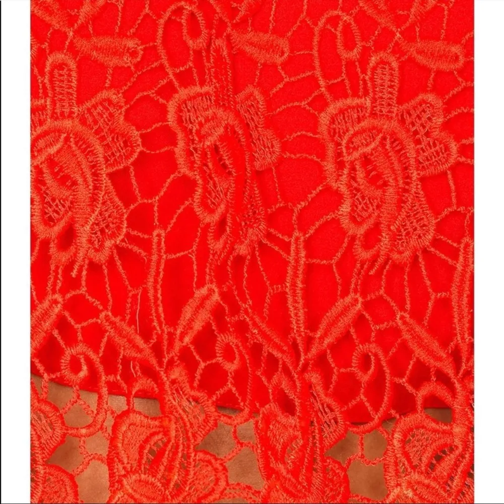 Yumi Kim Red Lace Top - Image 4