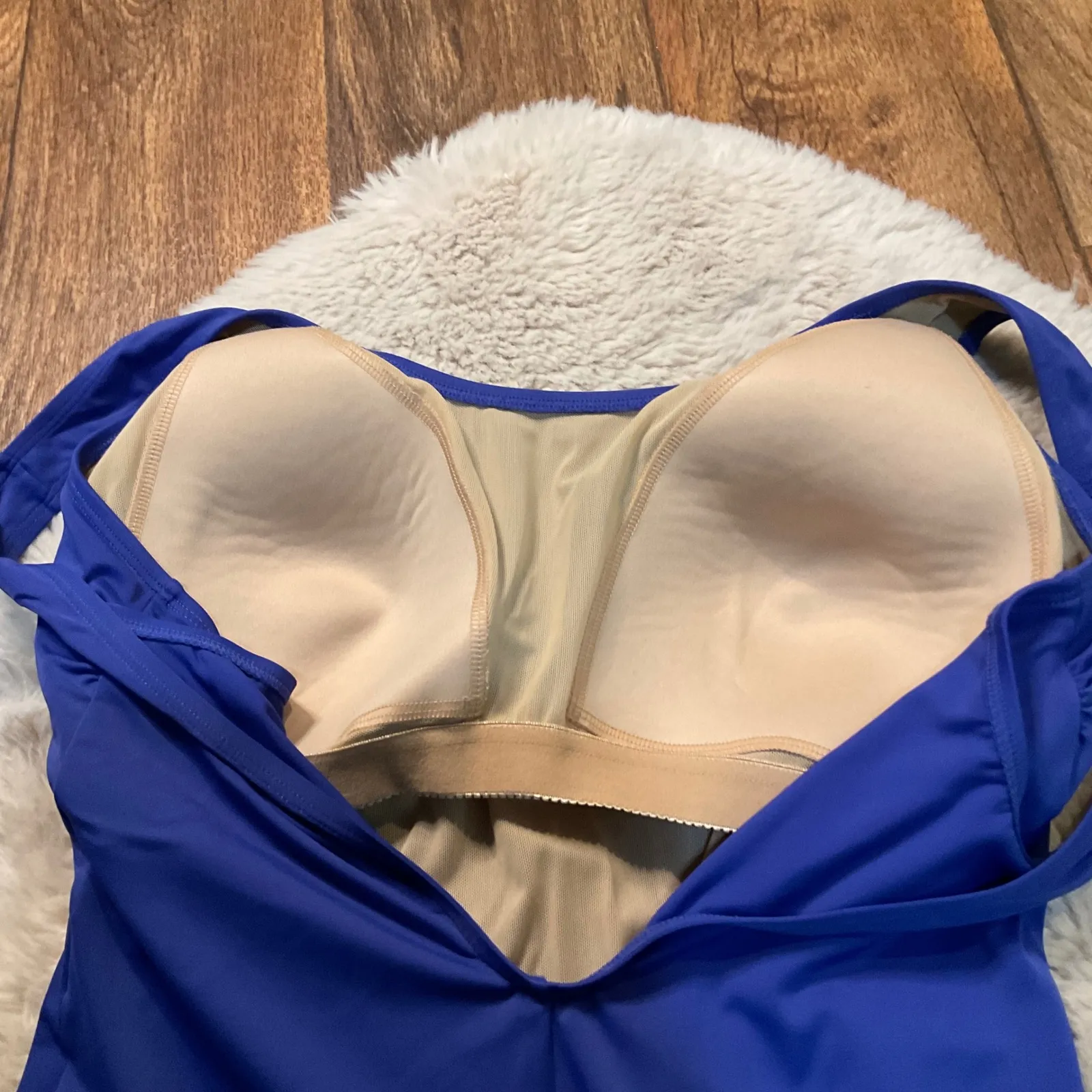 Lands End Swimsuit One‎ Piece Royal Blue Size 18 Supportive - Image 5