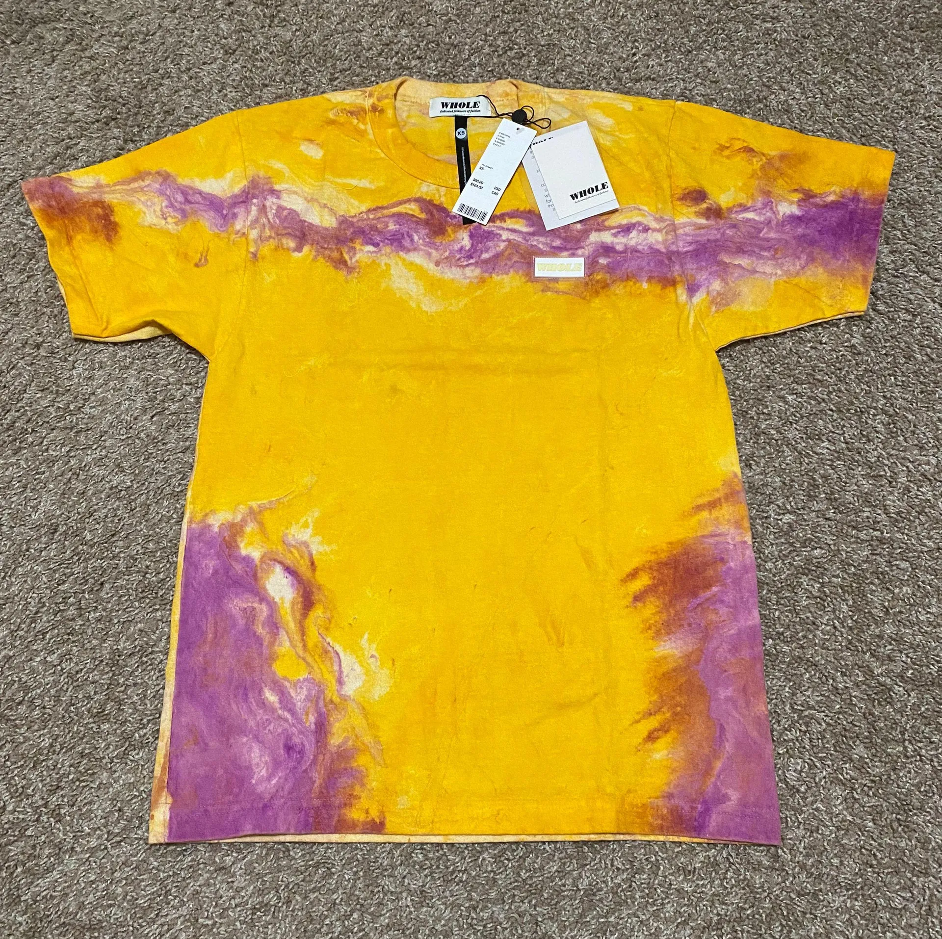 Acid Wash Tie Dye Tee NWT - Image 6