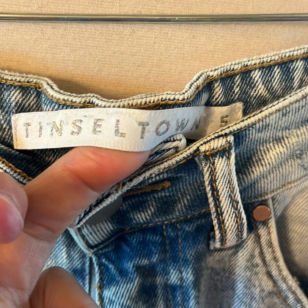 High Waist Loose Mom Jeans Womens 5 New Waist 27 - Image 9