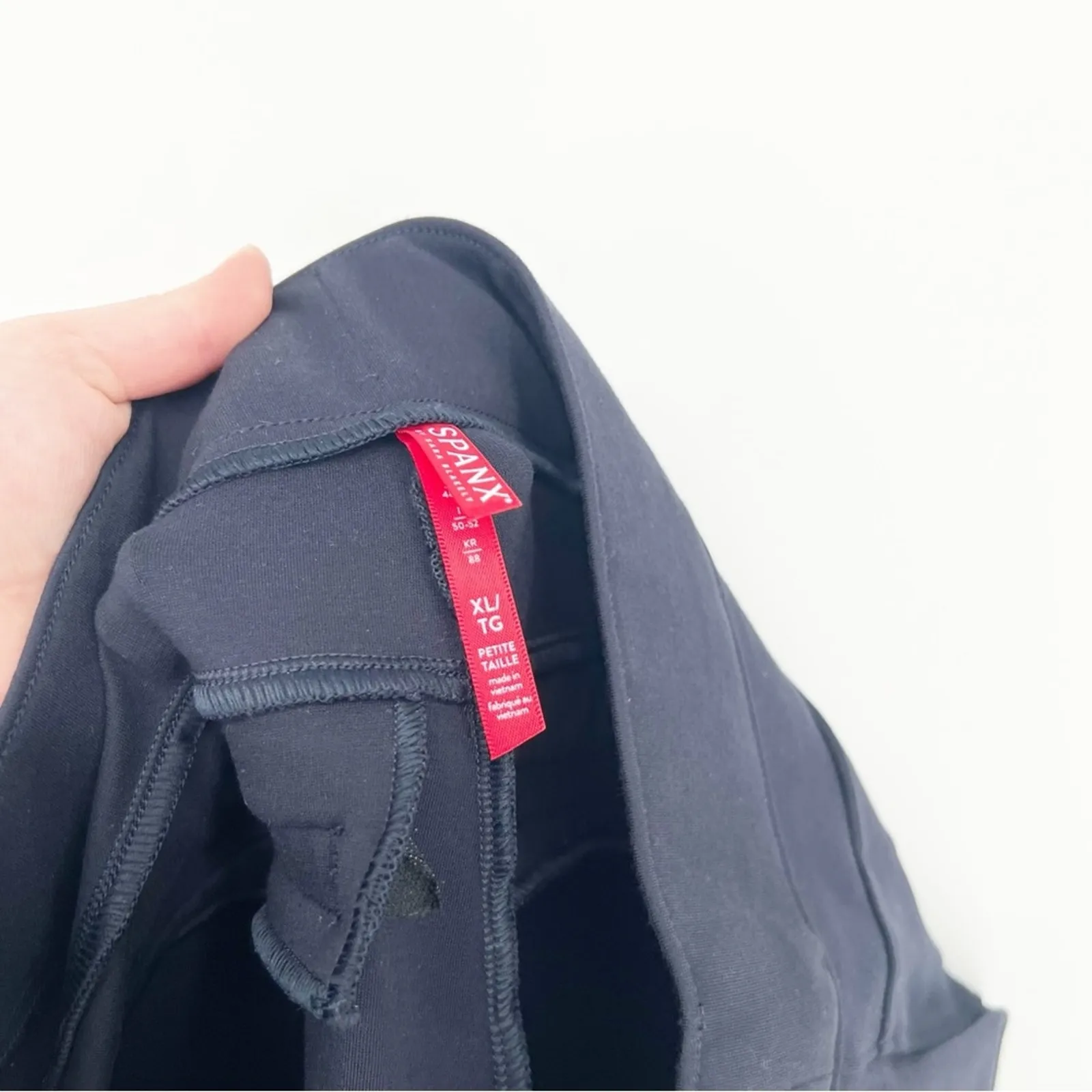 SPANXsmooth™‎ PerfectFit Ponte Flare Pants XLP Blue - Image 5