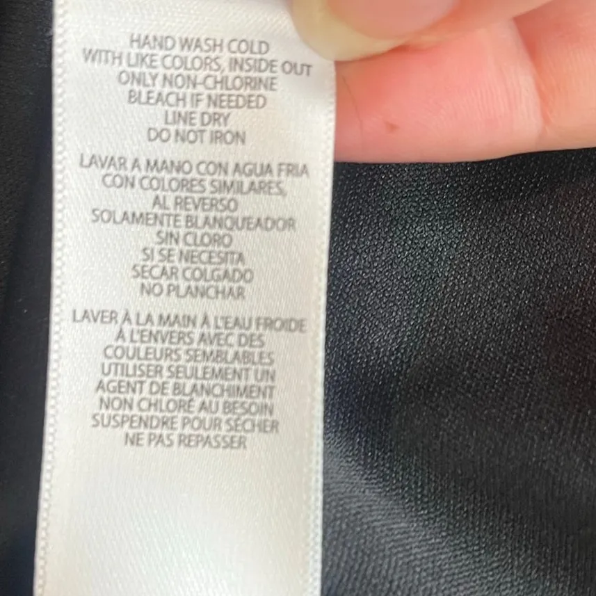 Taylor Floralt Maxi Dress Sz 8 Black Babydoll Whimsigoth Cottage Sheer Glitter - Image 12