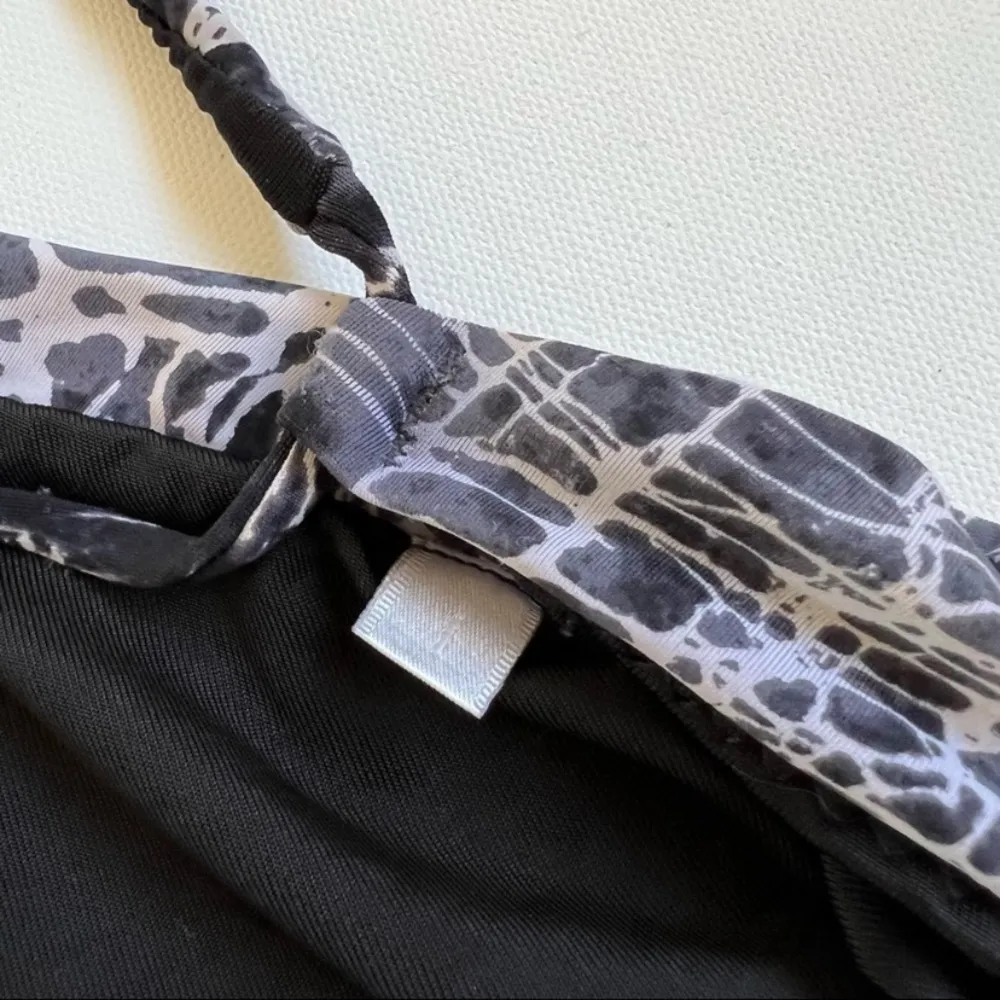 Zimmermann  Halter High Neck Marble Bikini black RARE - Image 8