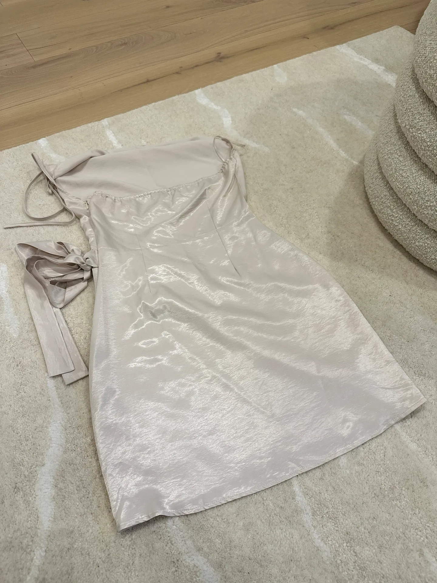 Nasty Gal Silk Mini Dress - Image 4