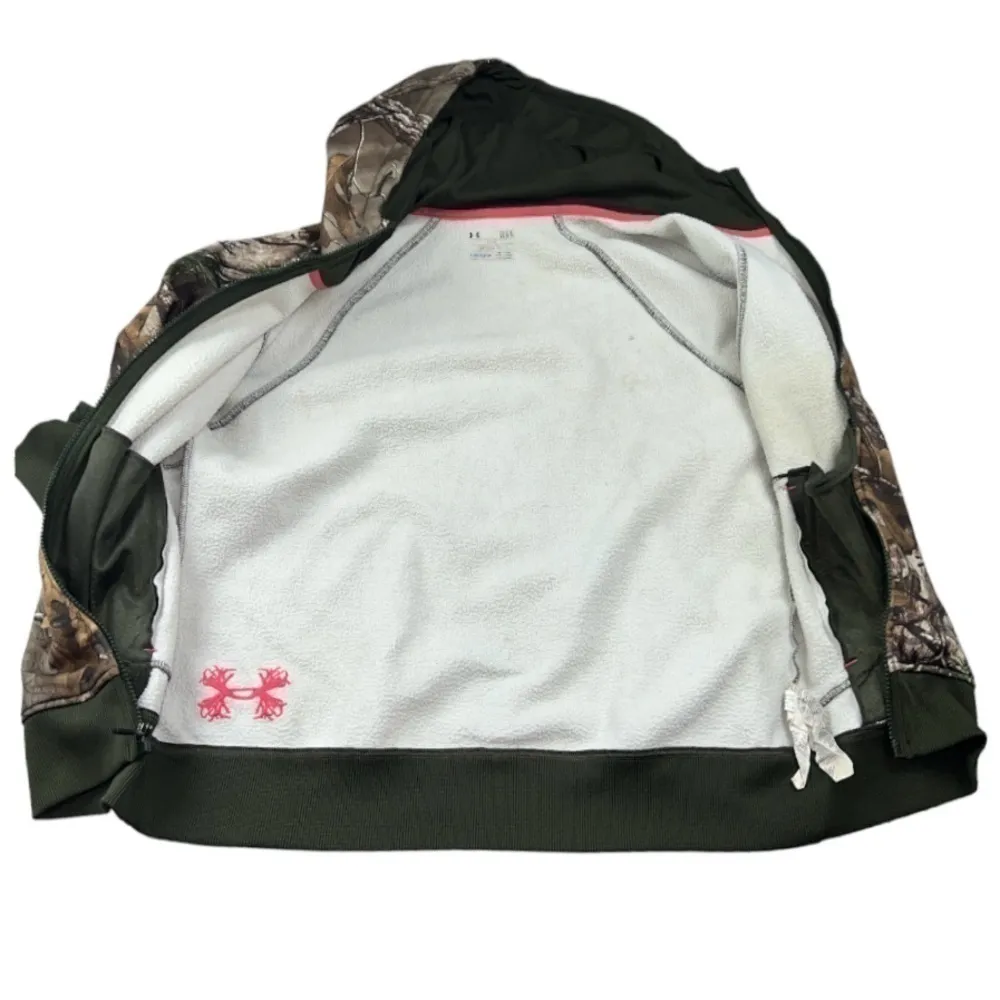 Under Armour women’s Cold gear Camo jacket size Lg - Image 8