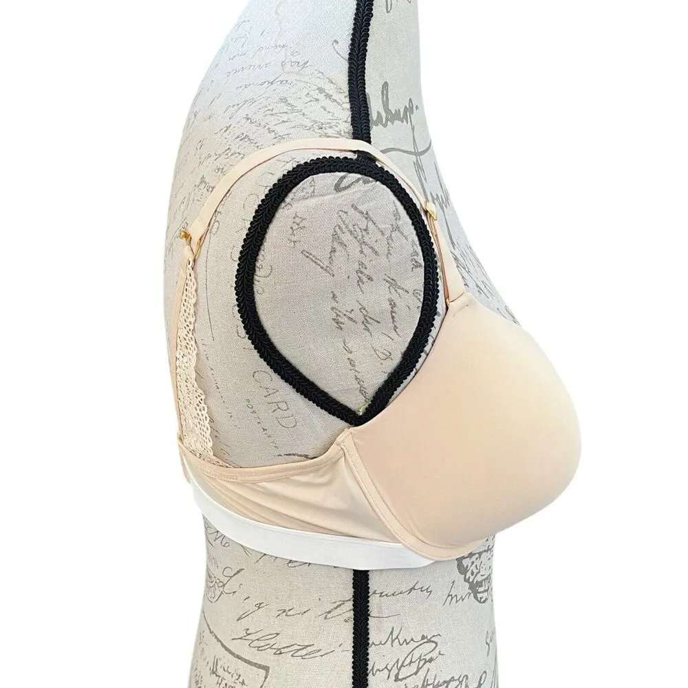 Lively Womens Bra Size 38DD Beige Toasted Almond Padded Wired Lace Multiple - Image 4