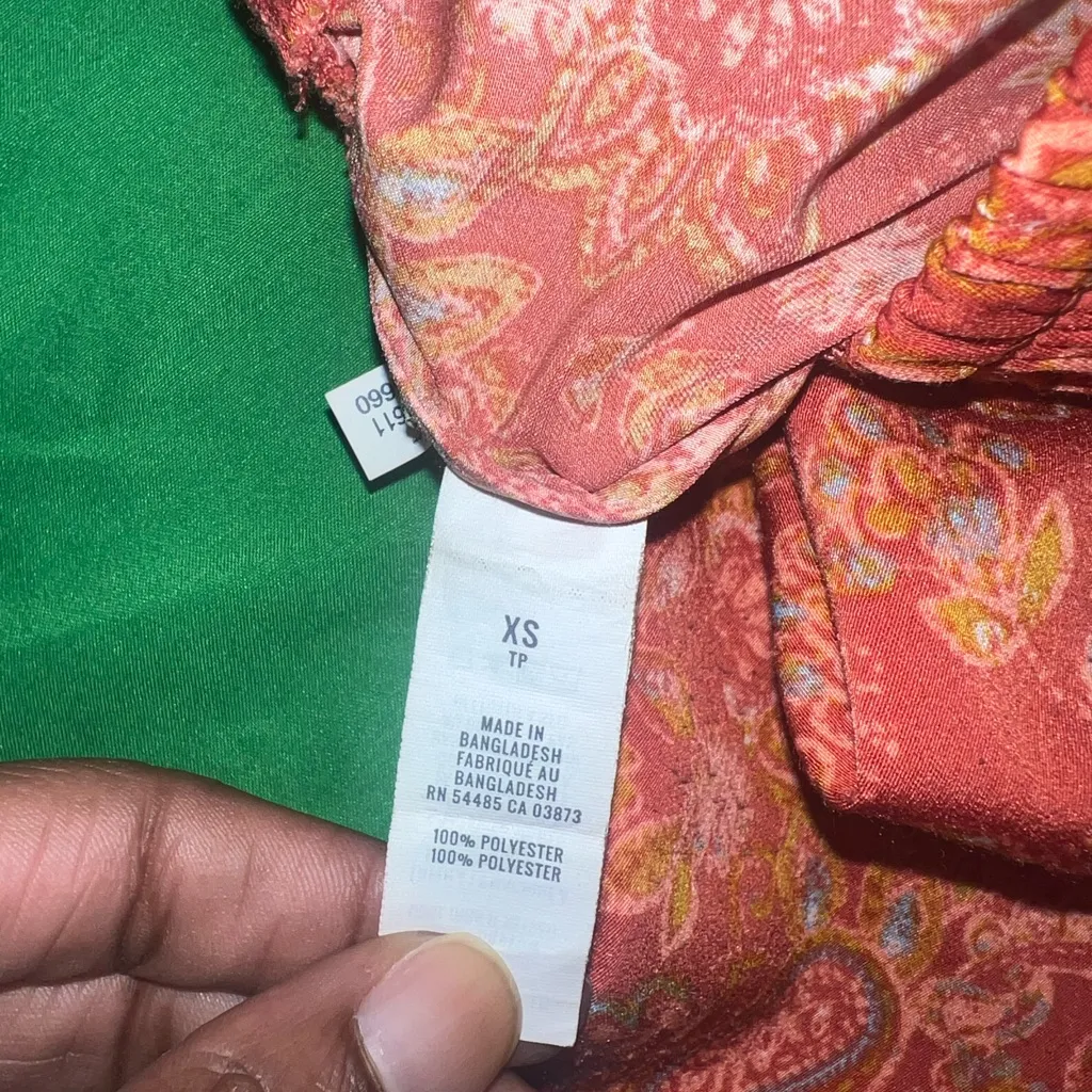 Aerie Paisley Print Harem Pants size XS - Image 7