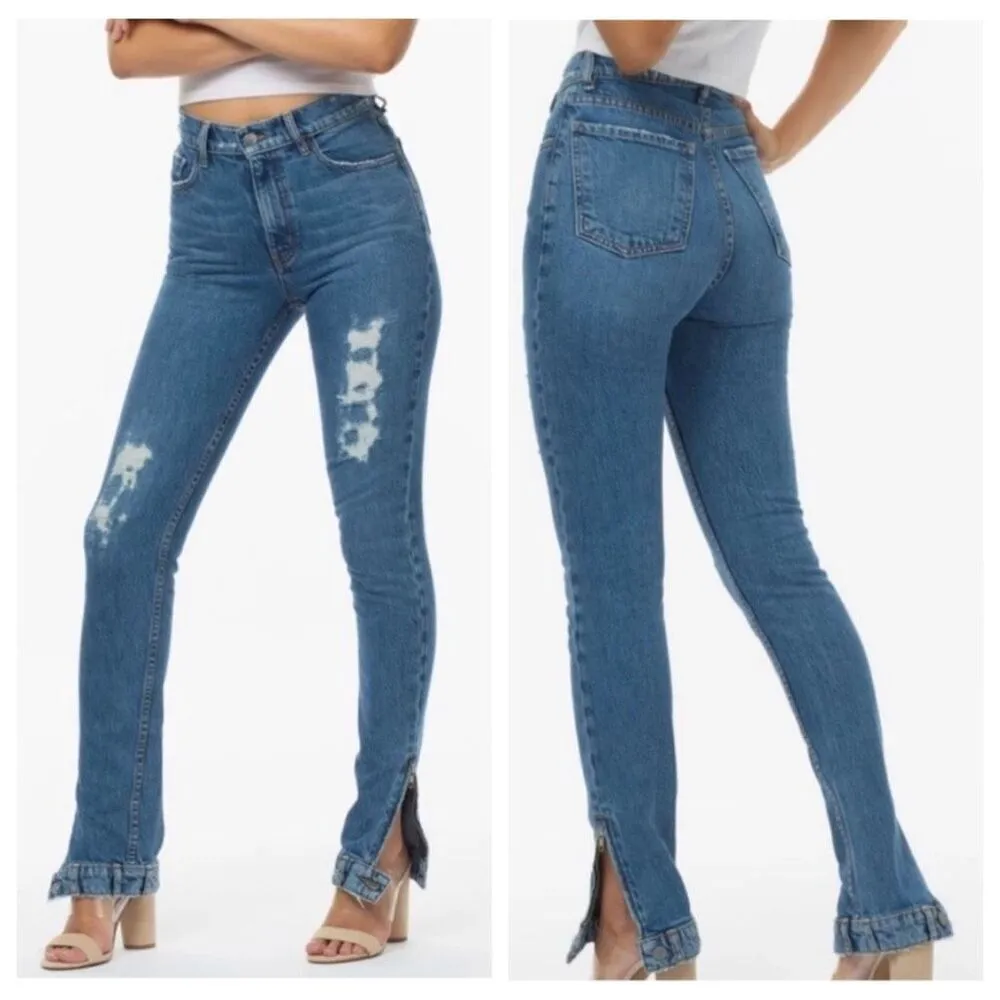 Revice Denim Farrah Medium Wash Jeans Size 28 - Image 2