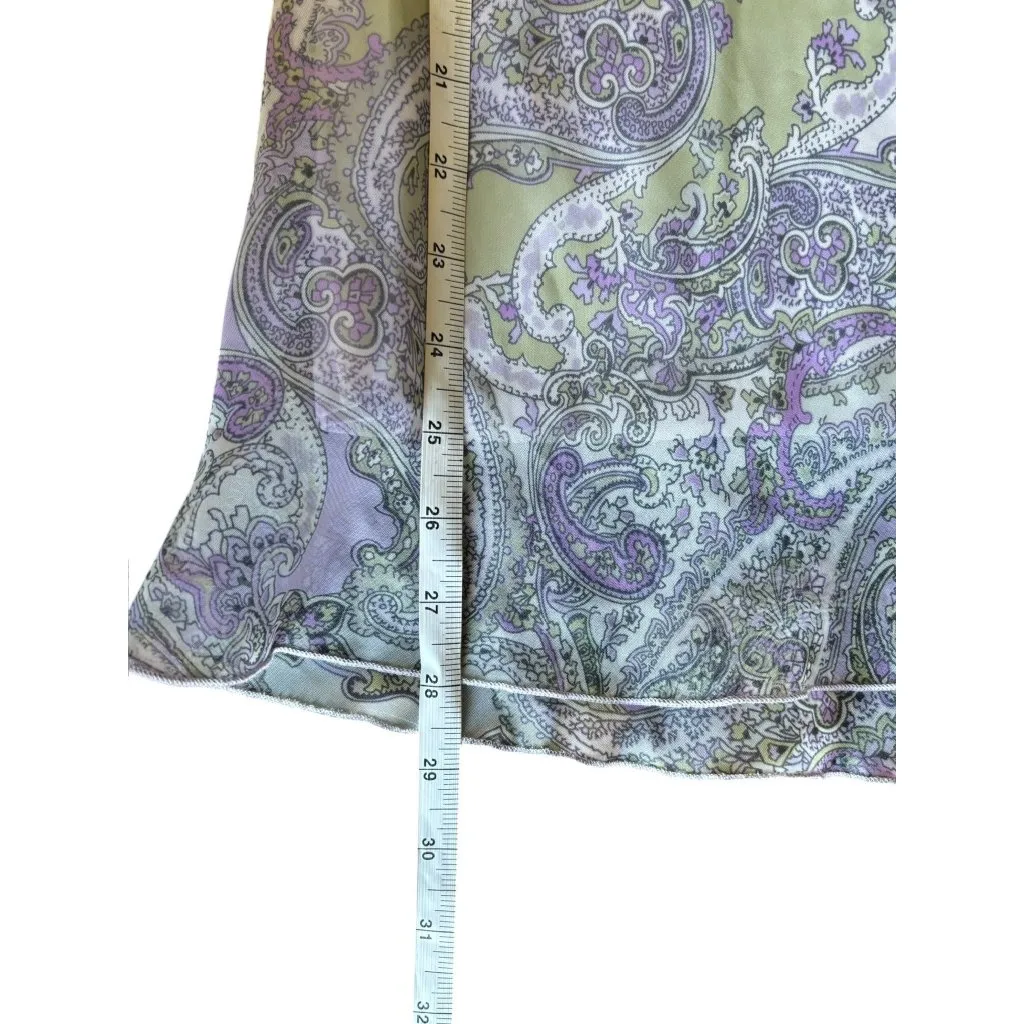 Wrapper Women's Lavender Shear Mid Length Skirt - Image 4