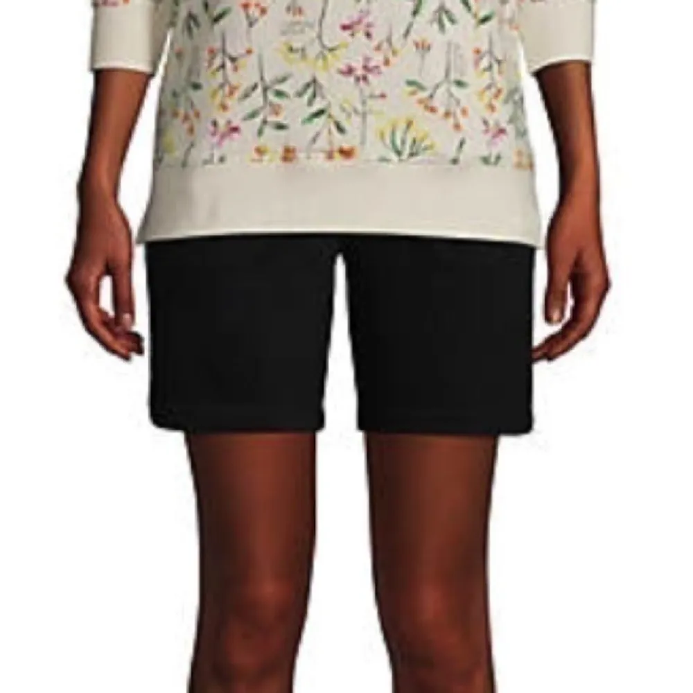 Lands End Serious Sweatshorts woman’s size Large 14/16 green NWOT - Image 10