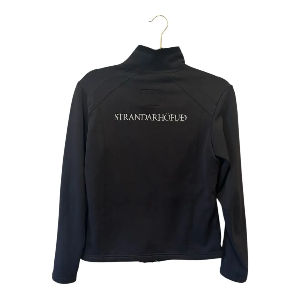 TopReiter Equestrain Women’s Medium Full Zip Mock Neck Riding Jacket Black - Image 5