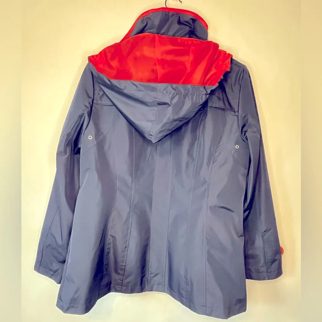 Susan Graver Women’s wind rain sailing outdoor hiking casual jacket Sz M - Image 4