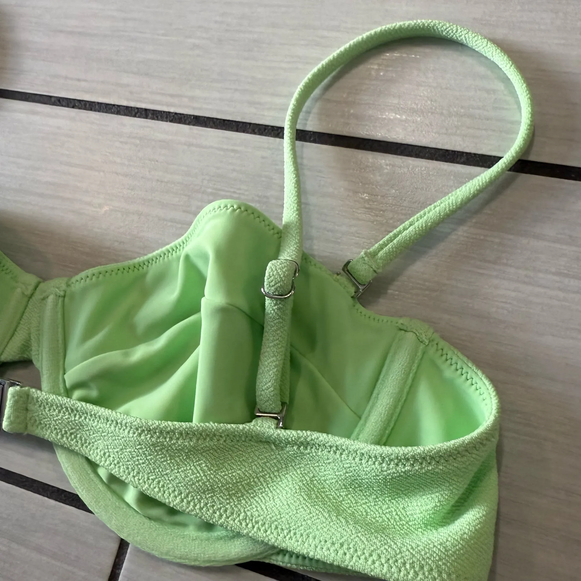 TJ Swim Bikini Set Green Size M - Image 7