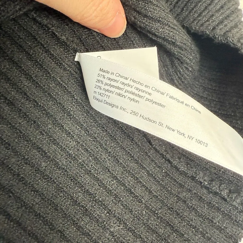 Eloquii Women’s 22/24 Black Ruffle Sweater New - Image 5