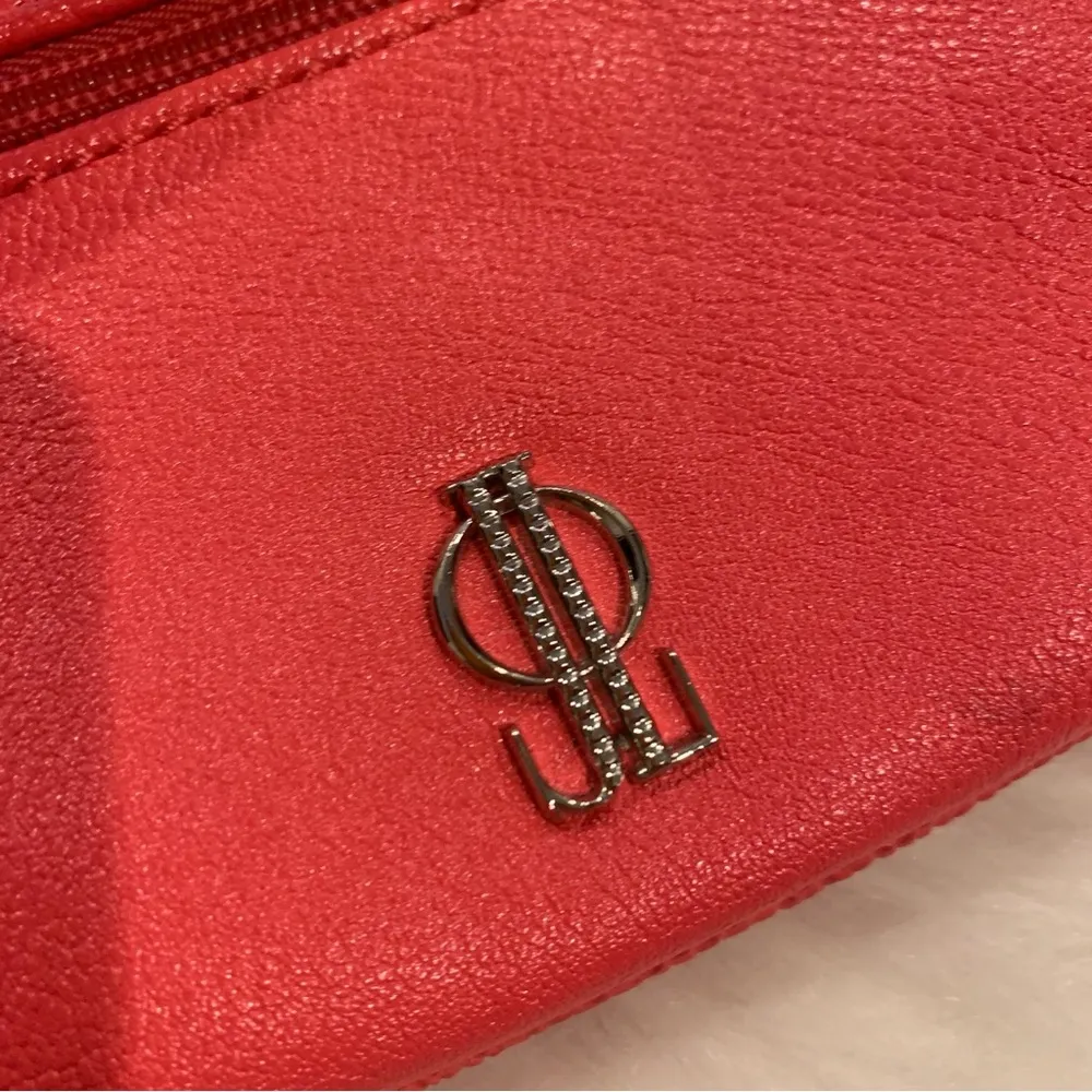 Jennifer Lopez Pink Studded Wristlet Purse - Image 9