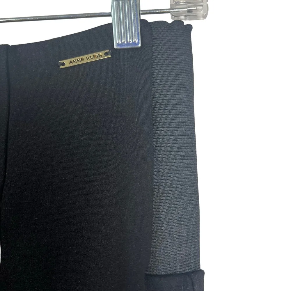 Anne Klein Black Ponte Pant Size 6 Petite - Image 5