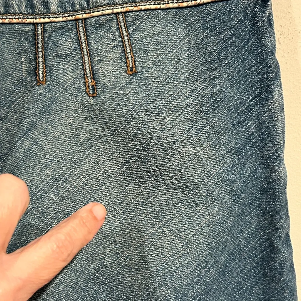 Tommy Hilfiger Blue Cotton Denim Skirt - Image 6