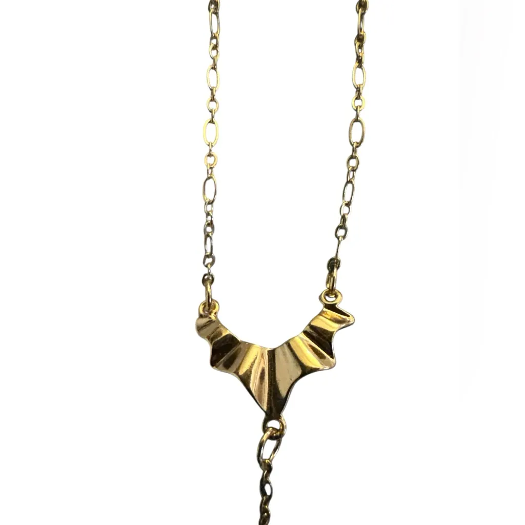 2 LOFT Gold Long Chain Necklaces NWT - Image 3