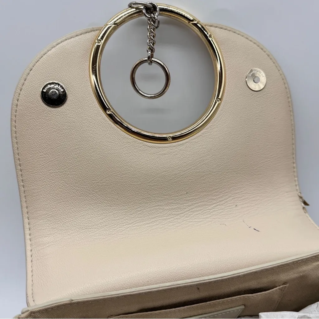 See By Chloe Authentic Mara Crossbody Bag Cream Off White Leather Preowned - Image 10