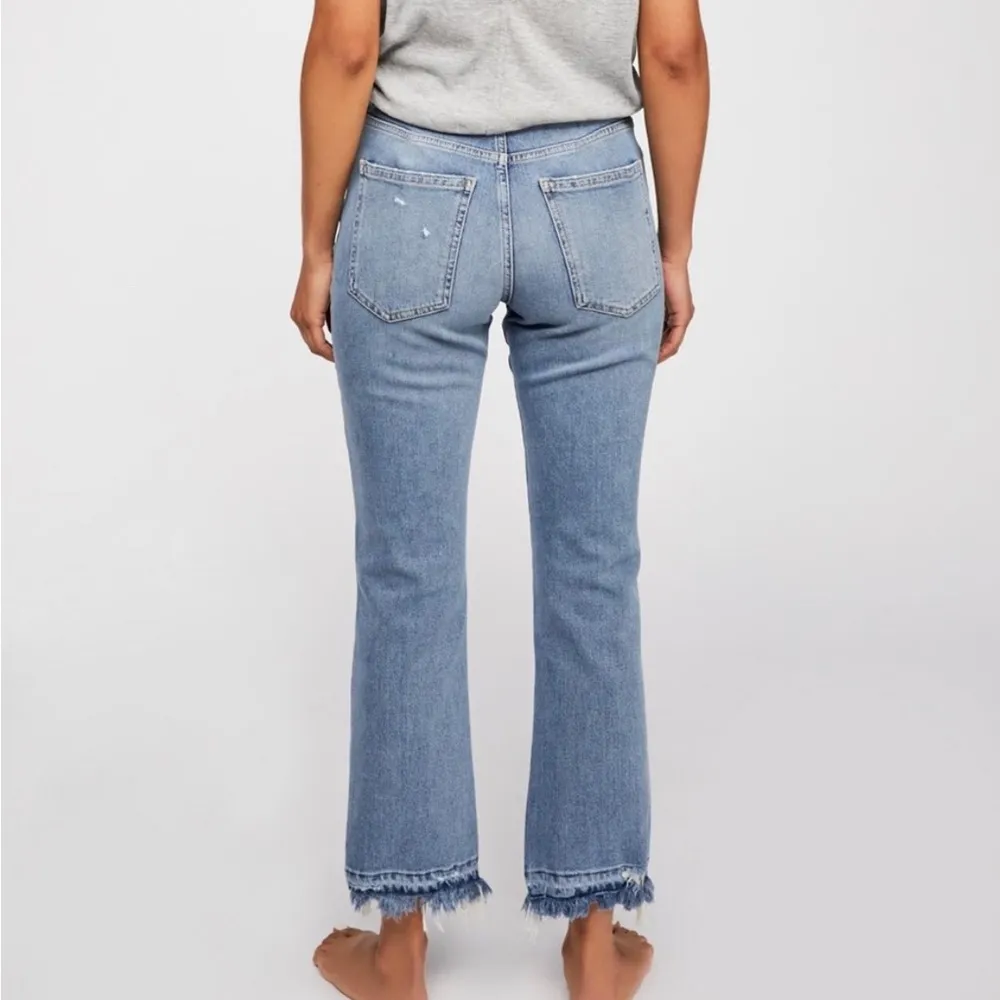 NWOT We The Free Dylan High Rise Bootcut Jeans Button Fly Distressed Siz… - Image 2