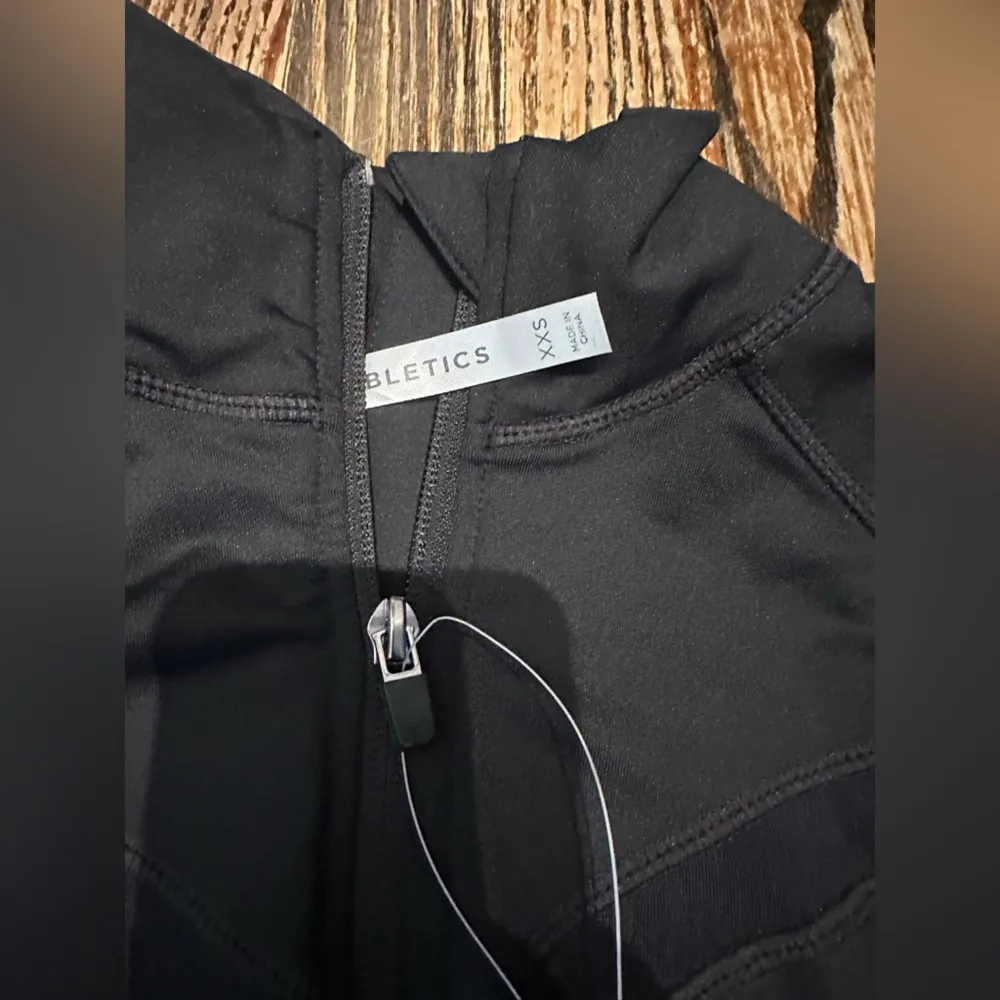 Fabletics  Black Zip-Up Jacket - Image 2