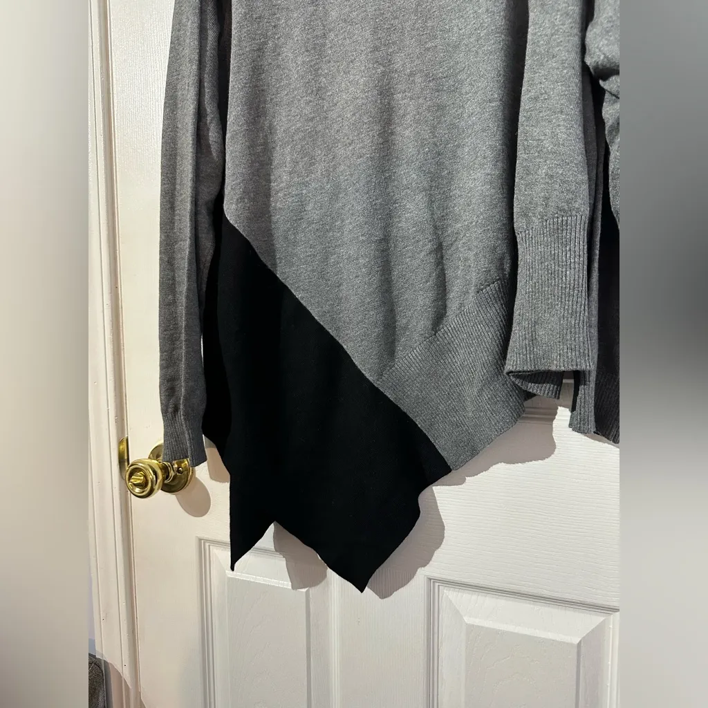 NWT Verve Ami Gray and Black Off-Shoulder Sweater 2X - Image 13