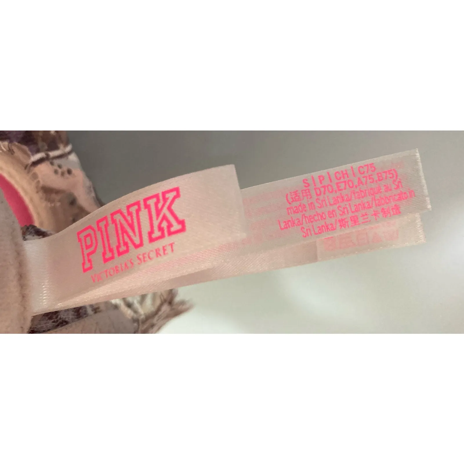 Victoria's Secret Bralette Halter Small Aztec Print - Image 4